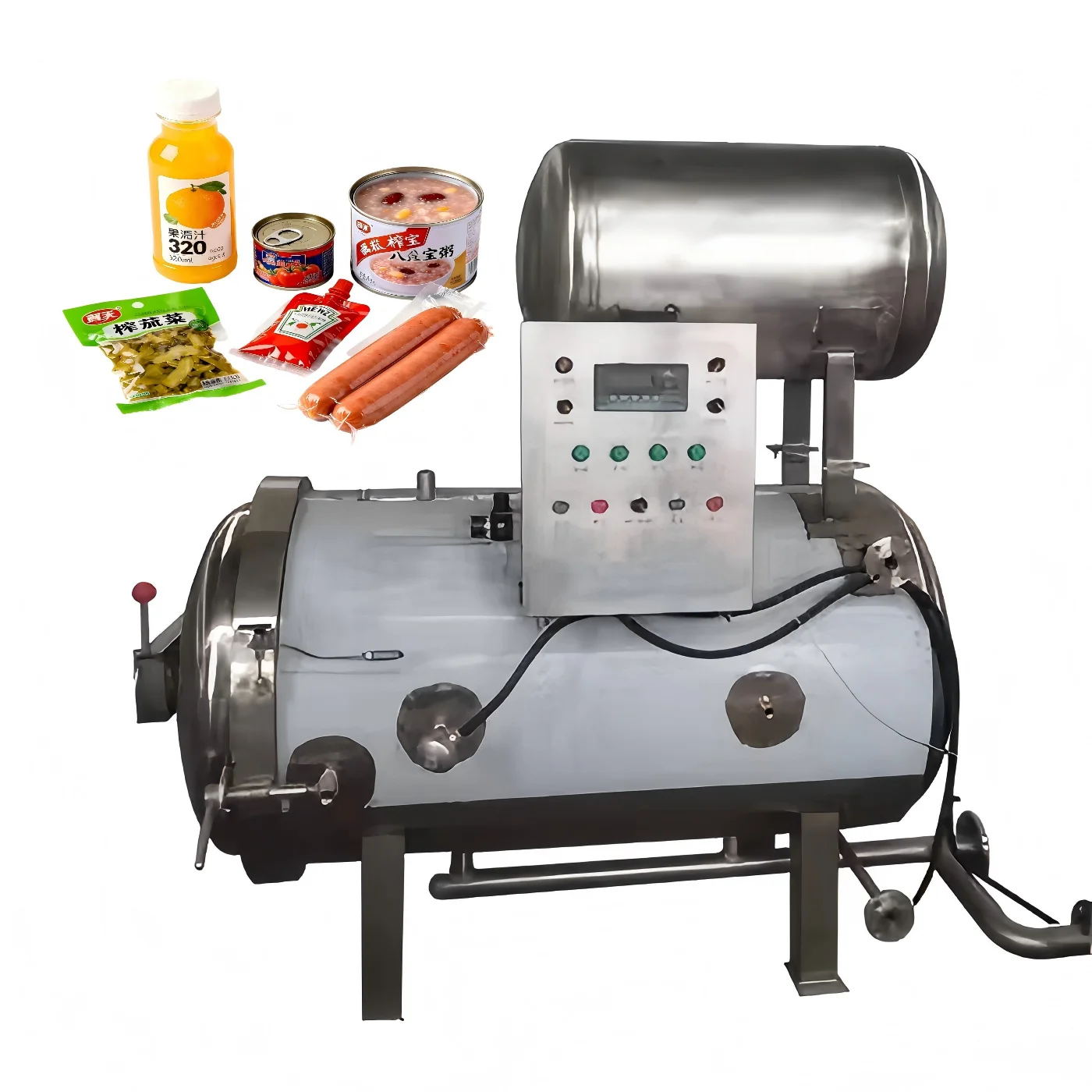 Customized Sterilization Pot Used  for Bottle Disinfection and Sterilization, Suitable for Beverage and Food Processing Plants