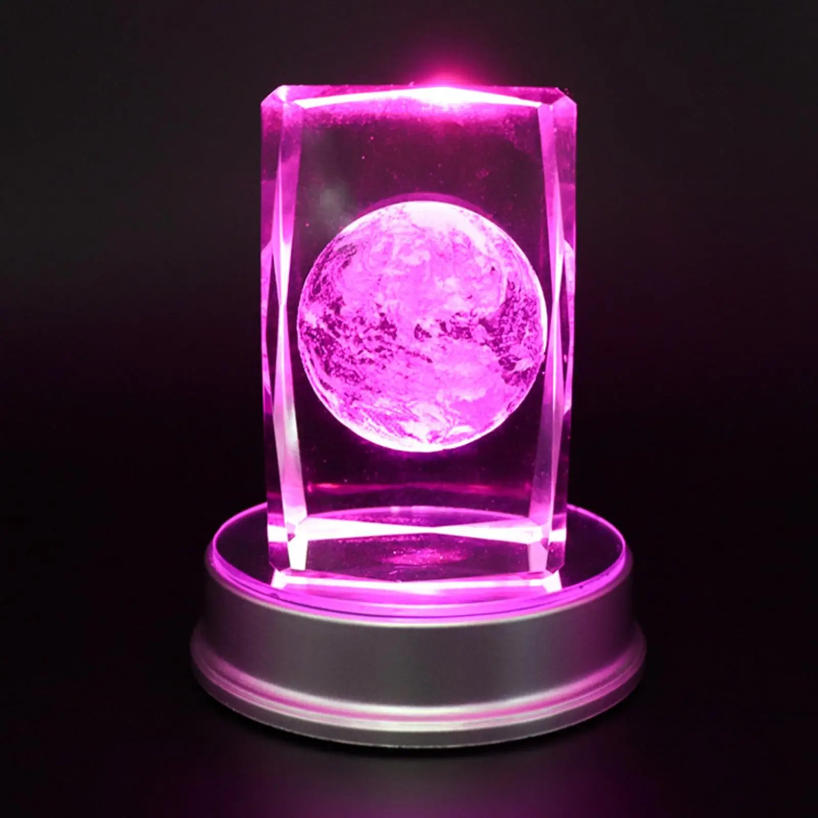 High Durability LED Light Display Base Stand Multicolor Changing for Art Sculpture and Home Decor