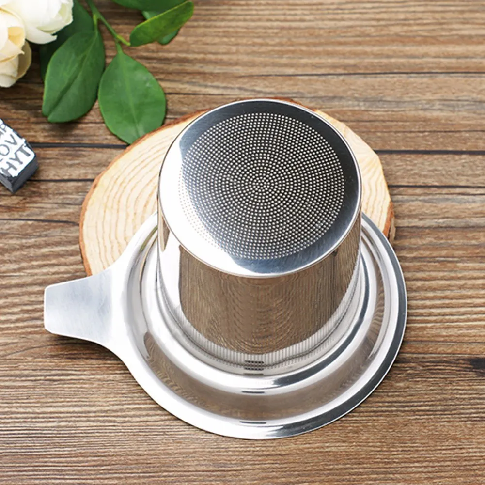 

Stainless Steel Mesh Restaurant Teapot Portable Tea Infuser Strainer Multi-function Eco-friendly for Mug Cup and Pitcher