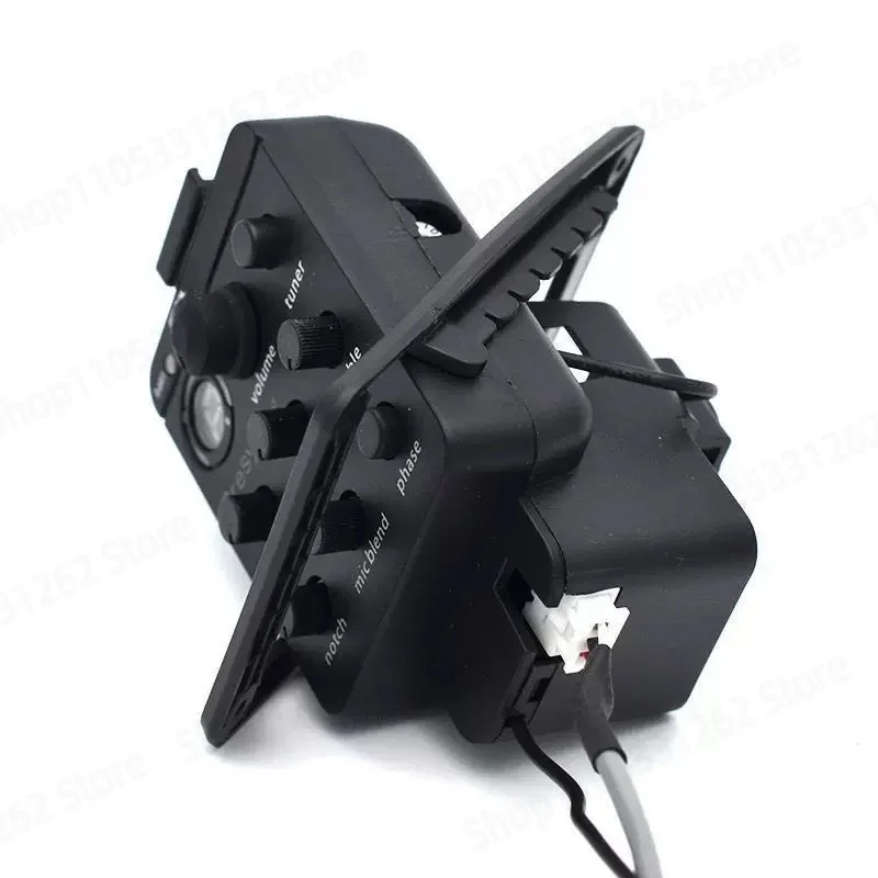 Acoustic Guitar Pickup Preamp EQ Tuner Piezo Replacement System