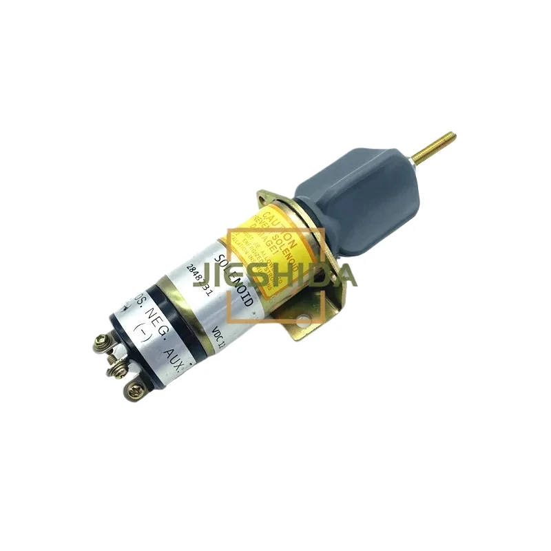 

For 2848231 flameout solenoid valve SA-3453T flameout switch parking oil cut-off solenoid valve 12V/24V excavator accessories