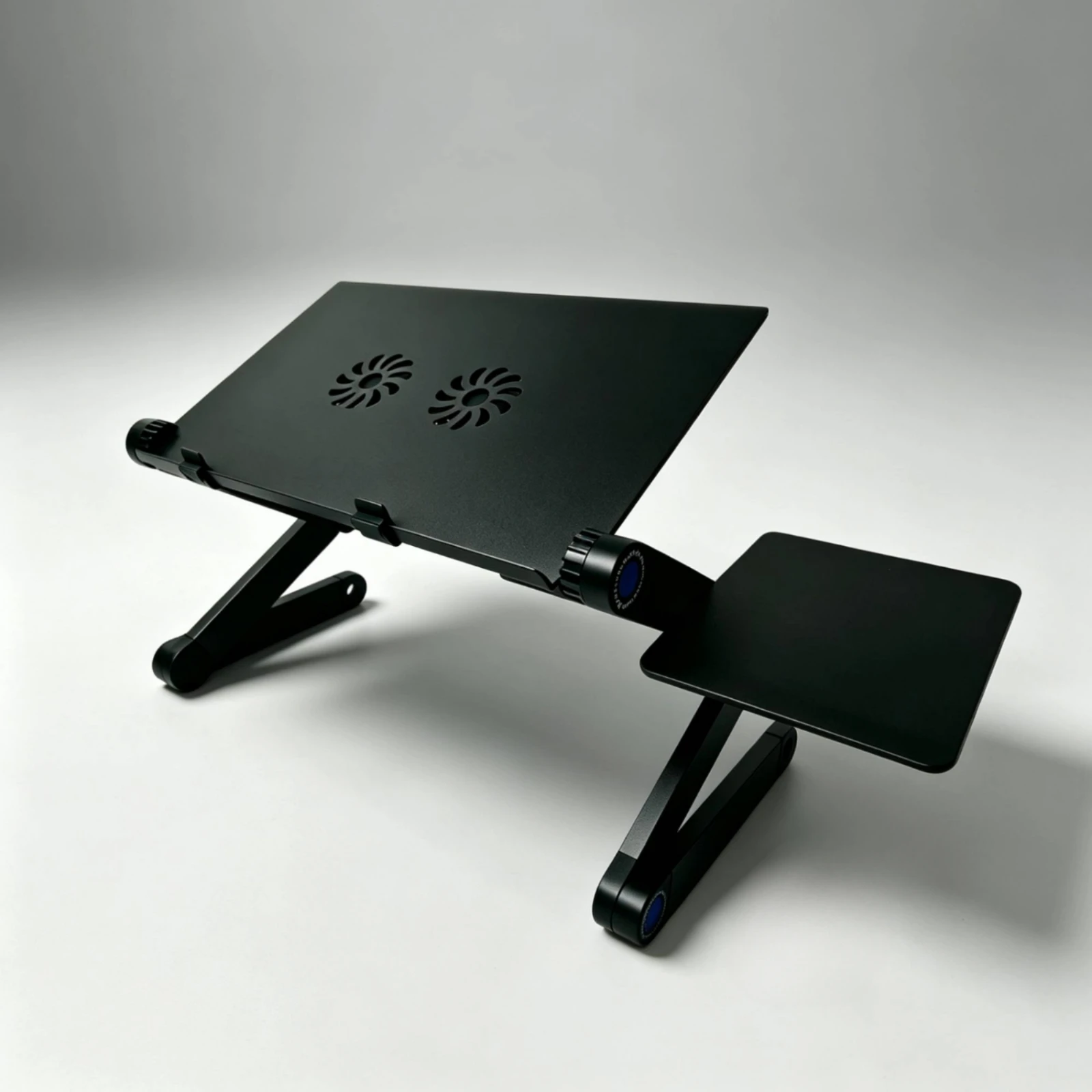 Foldable Laptop Stand with Mouse Platform Ventilated Adjustable Laptop Table Folding Computer Desk Multifunctional for Sofa