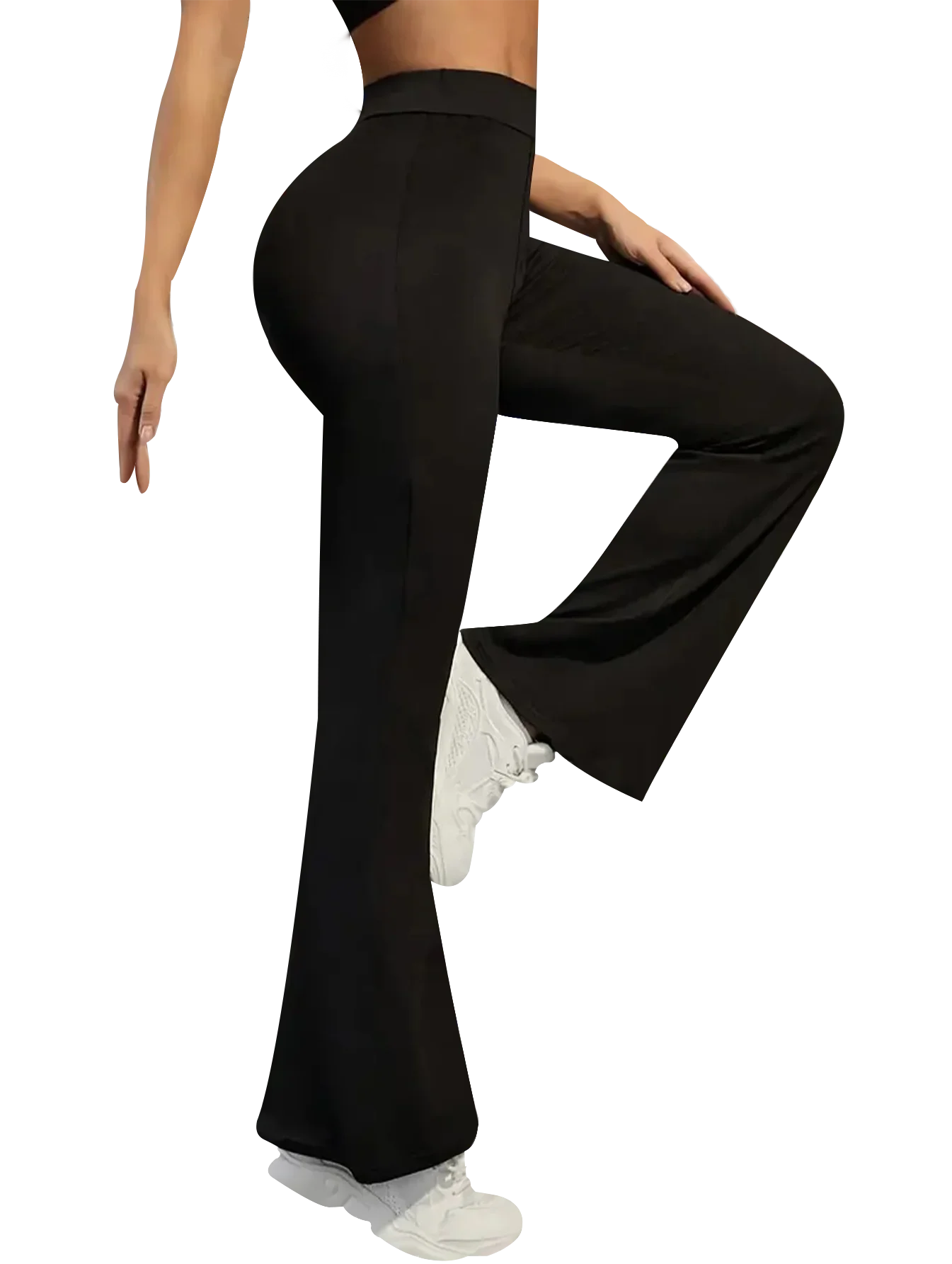 سراويل ضيقة مثيرة مع سراويل ضيقة متقاطعة الخصر للنساء، الجري في صالة الألعاب الرياضية بدون خياطة، ركوب الدراجات، الحياكة، اليوغا، التمدد، الورك لي #2