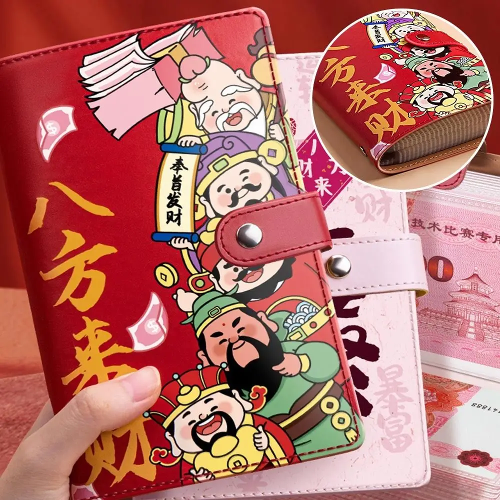 

Get Rich Overnight 100 Envelopes Money Saving Challeng PU Save Money Mini Binder Savings Challenge Reusable Waterproof