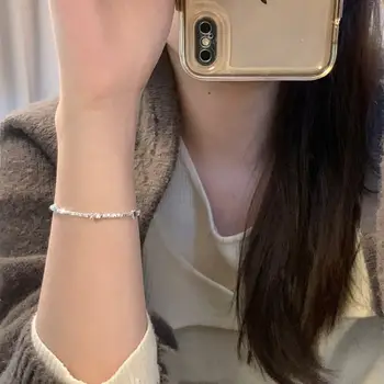 銀星手鍊 女士小眾輕奢疊戴珠寶 6 最佳銷售 手鐲 Y2K - №5