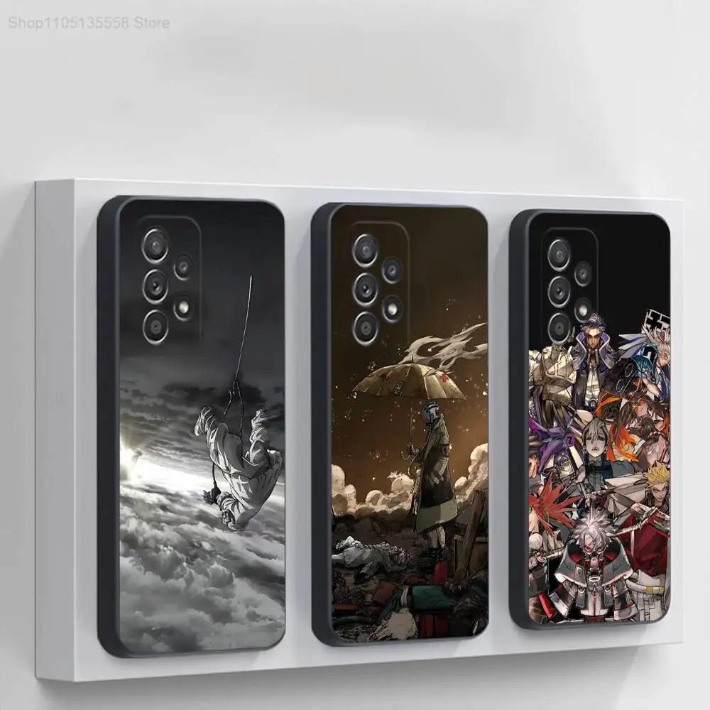 Anime G-Gachiakutas Phone Case For Samsung S 25,24,23,22,30,21,10,9,Ultra,Plus,Lite,FE,4,5G Black Soft Case