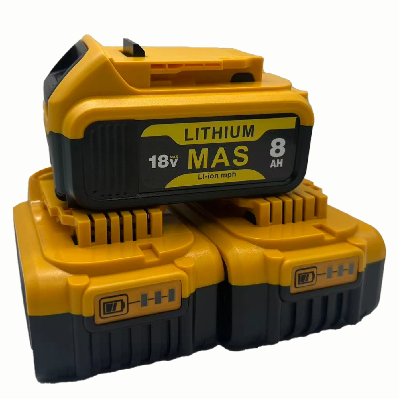 

high quality For Dewalt 18V 8Ah DCB184 Li-lon compatible with DeWalt batteries DCB182 DCB180 DCB200 XR with LED display screen