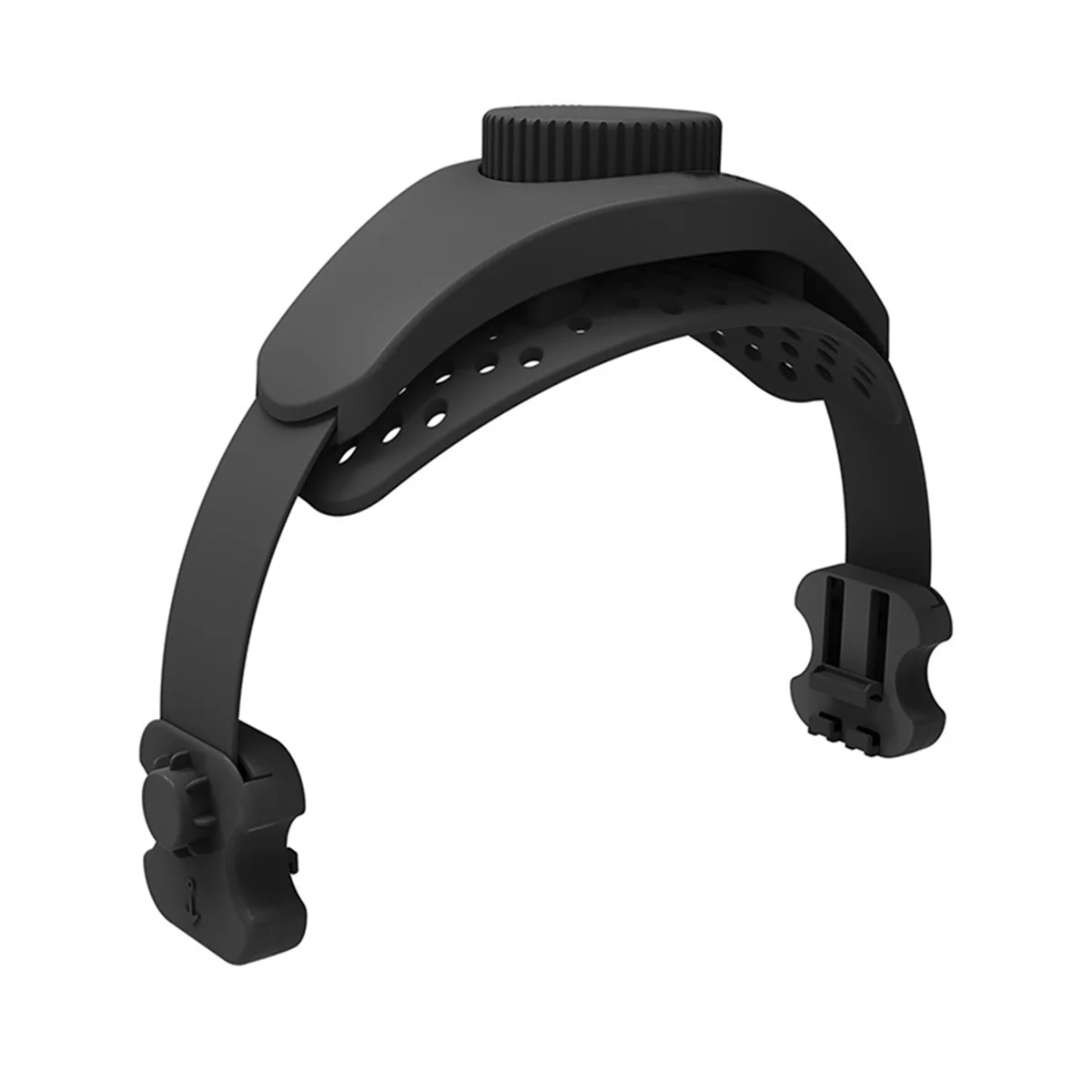 

AT-For Meta Quest 3/2/Pro/Pico4 VR Headset Silicone Comfort Head Strap with Adjustable VR Decompression Head Straps -