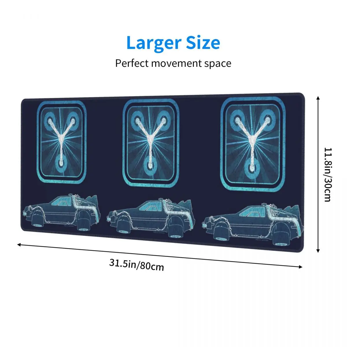 Large Mouse Pad Back To The Future Flux Capacitor Gamer PC Laptop Mats Keyboard Carpet Computer Gaming Desk Mat