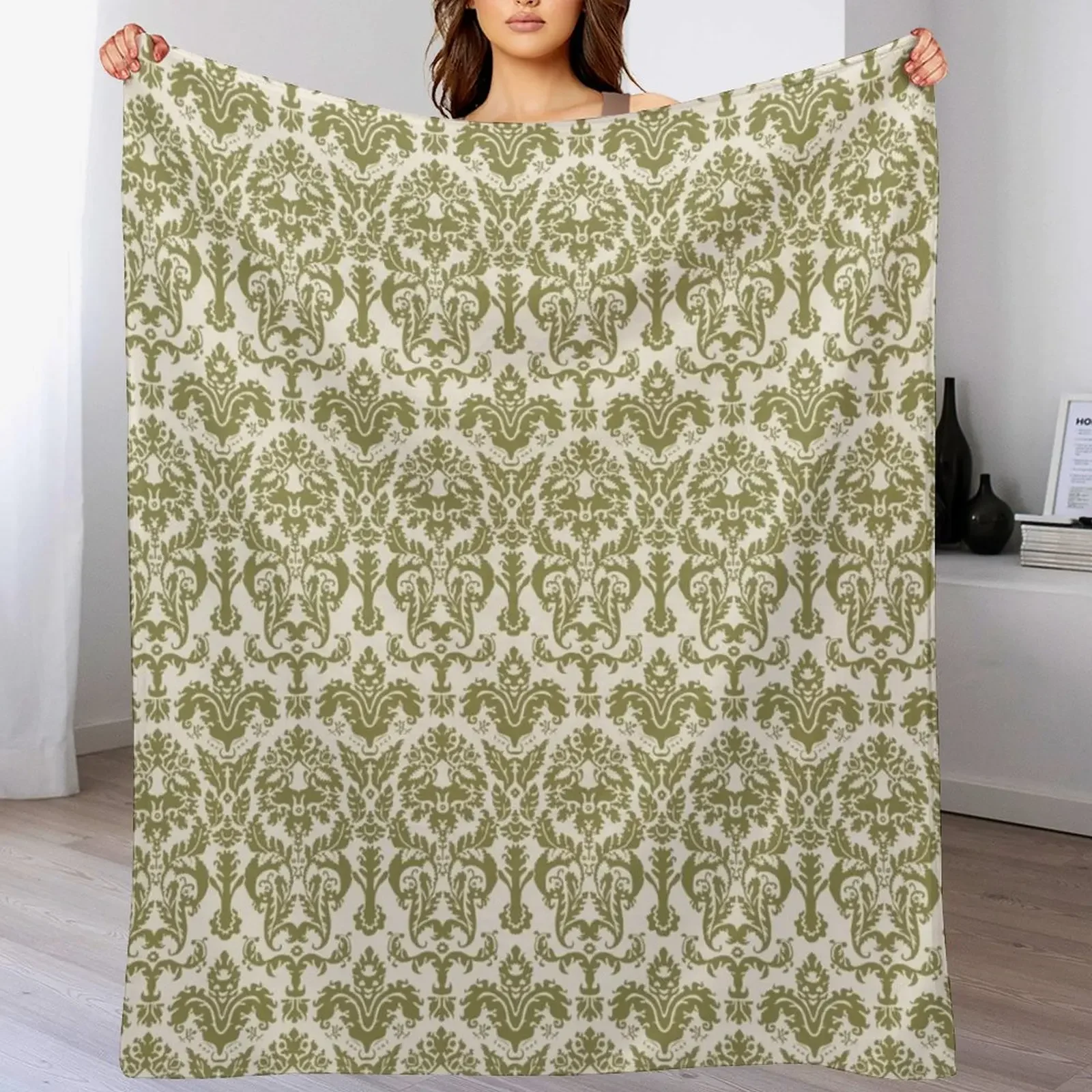 The Von Trapp Curtains (As seen on Screen) Throw Blanket Compact Warm Blanket for Car Road Trip