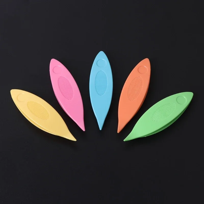 5 قطع من أدوات صنع الدانتيل اليدوية المصنوعة من البلاستيك مجموعة أدوات صنع الدانتيل المكوكية Y5GB #2