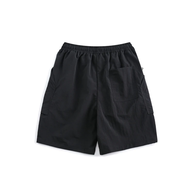 Pantalones Cargo con estampado de perro Walking The Dog, Shorts de diseño con bolsillo, estilo YAMAMOTO, de alta calidad, verano, 2024