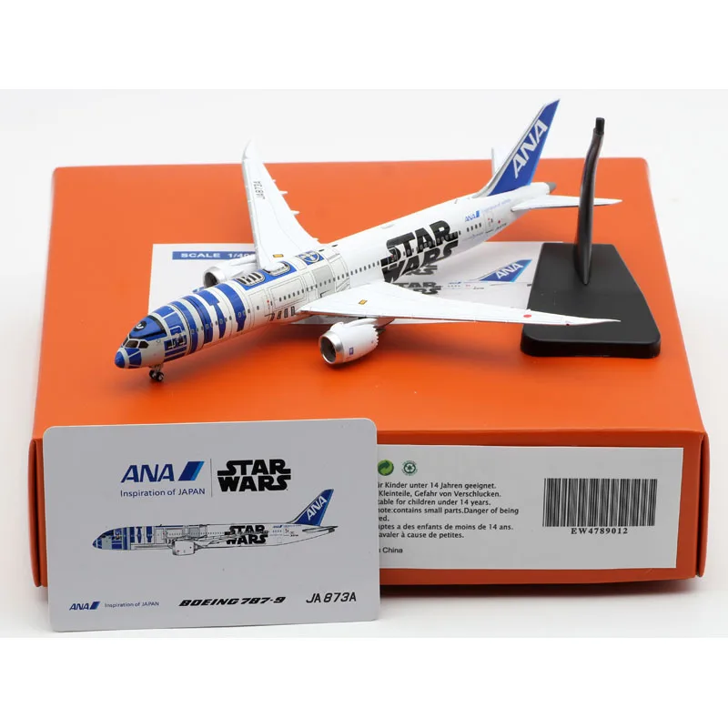 

EW4789012 Alloy Collectible Plane Gift JC Wings 1:400 All Nippon Airways "Dreamliner" Boeing 787-9 Diecast Aircraft Model JA873A