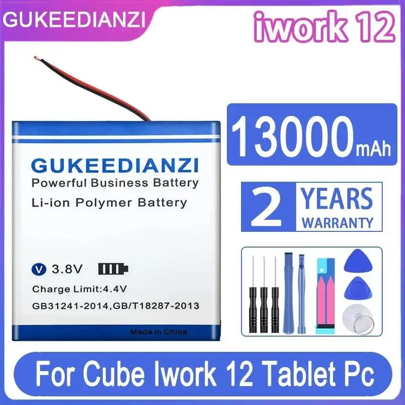 

Fast Charging For Cube Iwork 12 Iwork12 Tablet PC Tablet Battery 13000mAh