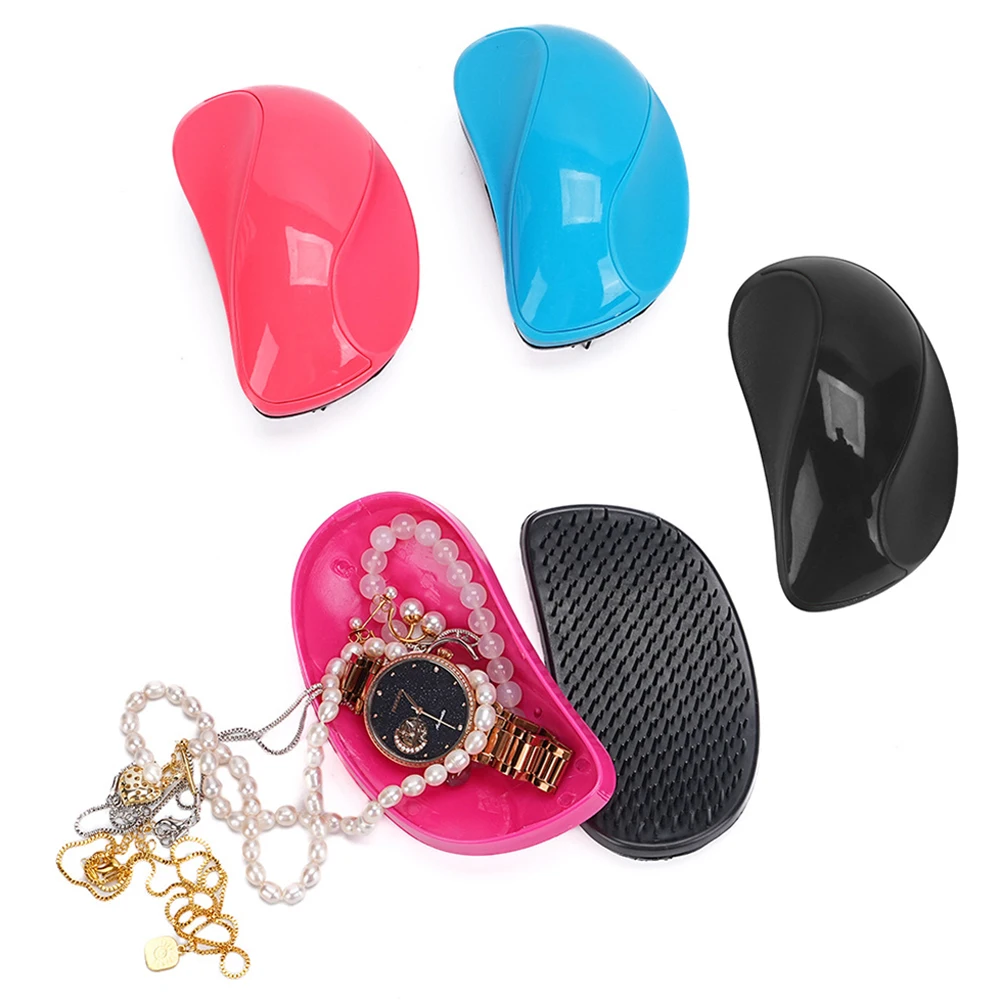 الخصوصية المحمولة خزائن مخفية تخزين المال تصفيف الشعر مشط تدليك صندوق الأمان السري للمجوهرات مفتاح السفر الحاويات الإبداعية