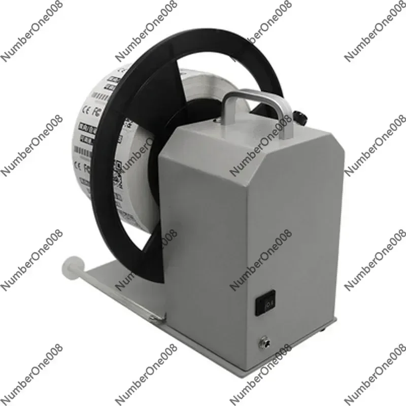 TCW-Q5 Automatic Label Rewinding Machine, Two Way Winding Labeler for Barcode Sticker, 180mm/s Roll Rewinder for Labeling