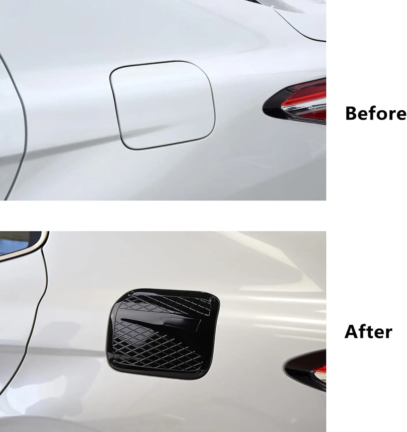 For Toyota Camry 2018-2024 Car Fuel Tank Cover Trim Oil Gas Cap Exterior Decorative Sticker For 8th Gen Camry view 2