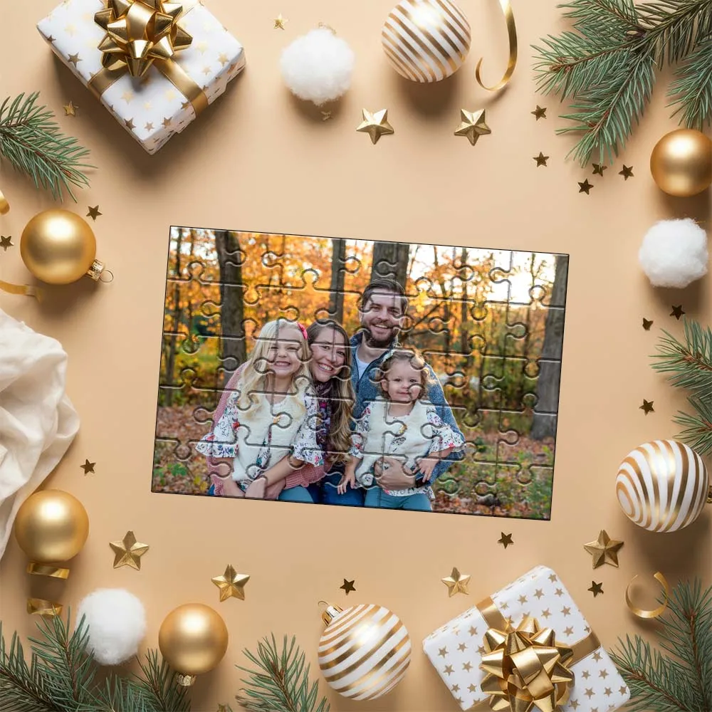 1PC Cartoon Custom Picture Jigsaw puzzle For Holiday Gifts, Meaningful Commemorative Gifts Between Couples Personalized Mosaic