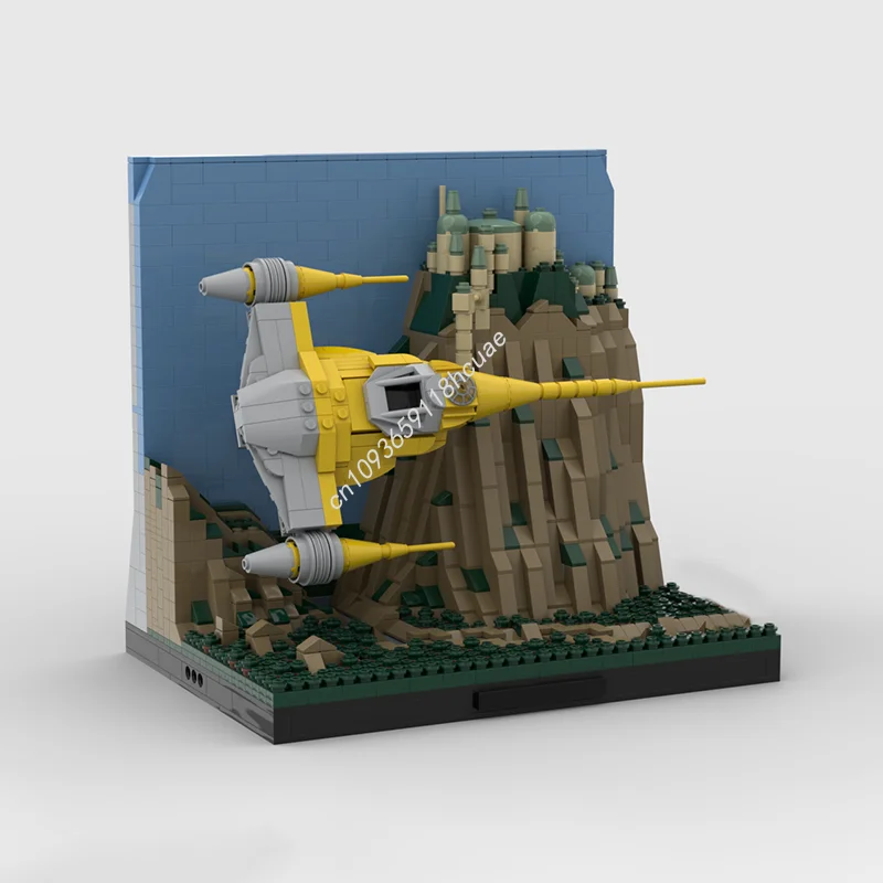 1986pcs MOC Episode I Modular Display Series Model Building Blocks Architecture Christmas Gift Assemble Idea Toy Education Brick