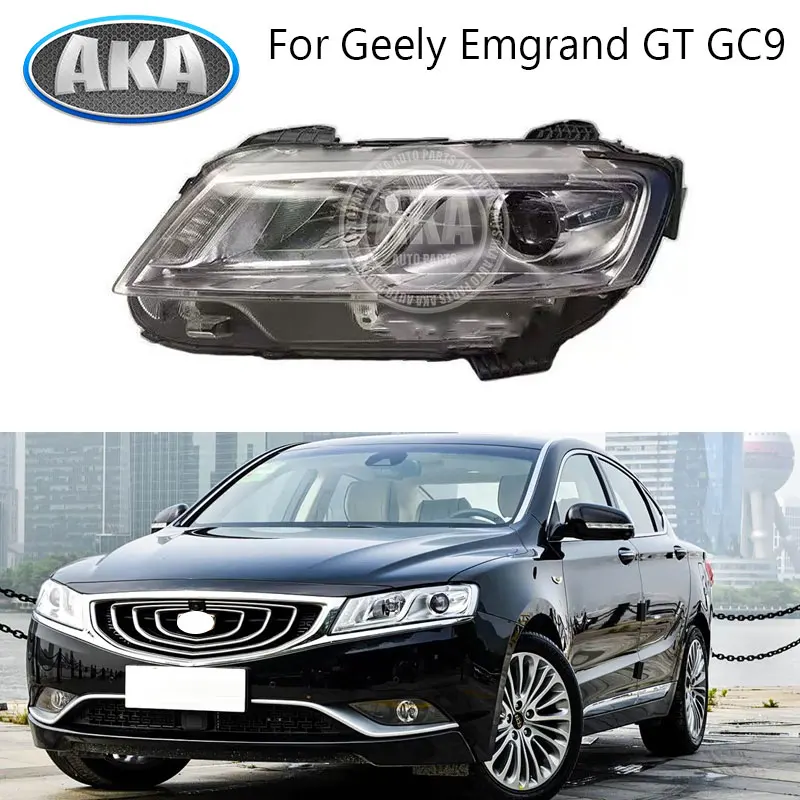 Headlight Front Bumper Head Light Lamp Head Lamp Light Headlamp For Geely Emgrand GT Borui GC9 2015-2017