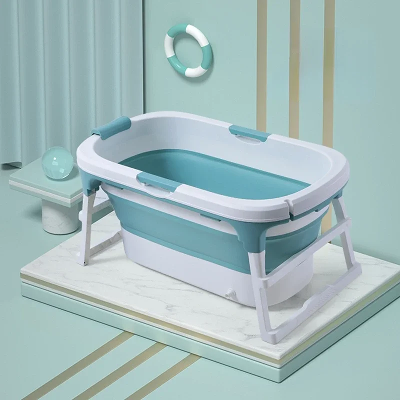 

Folding Adult Bath Bucket Household Bath Bucket Portable Bathtub Thickened Bath Bucket Bathroom Accessories