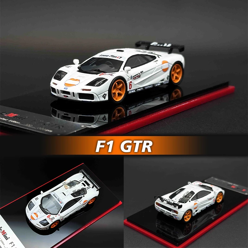 

ScaleMini In Stock 1:64 F1 GTR Resin Diorama Car Model Collection Toys