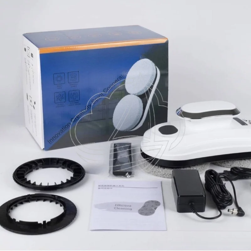 

Smart Window Cleaning Robot Automatic Electric Glass Cleaner Remote Control for High-rise Window