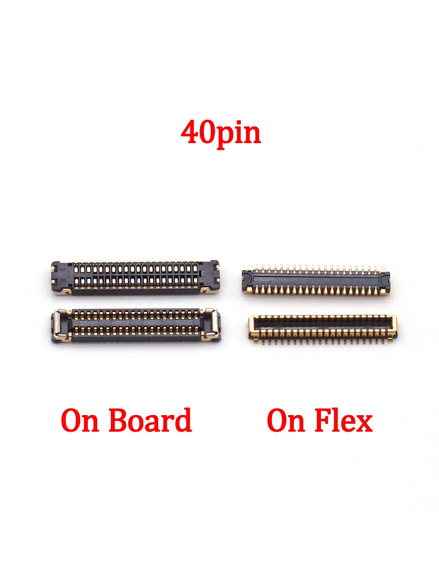 2pcs 60 50 40 32 Pin USB Charging Charger Port FPC Connector On Motherboard For Huawei P30 Pro P30Pro LCD Display Screen Flex