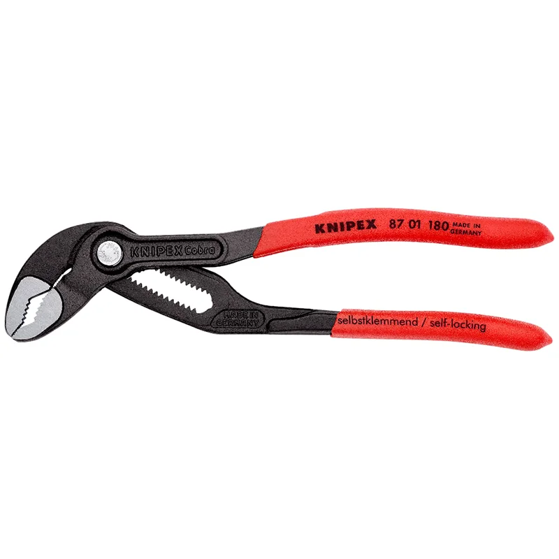 KNIPEX 00 31 20 V01 Water Pump Pliers Set 2Piece 8701180 8701250 High Quality and Extended Service Life