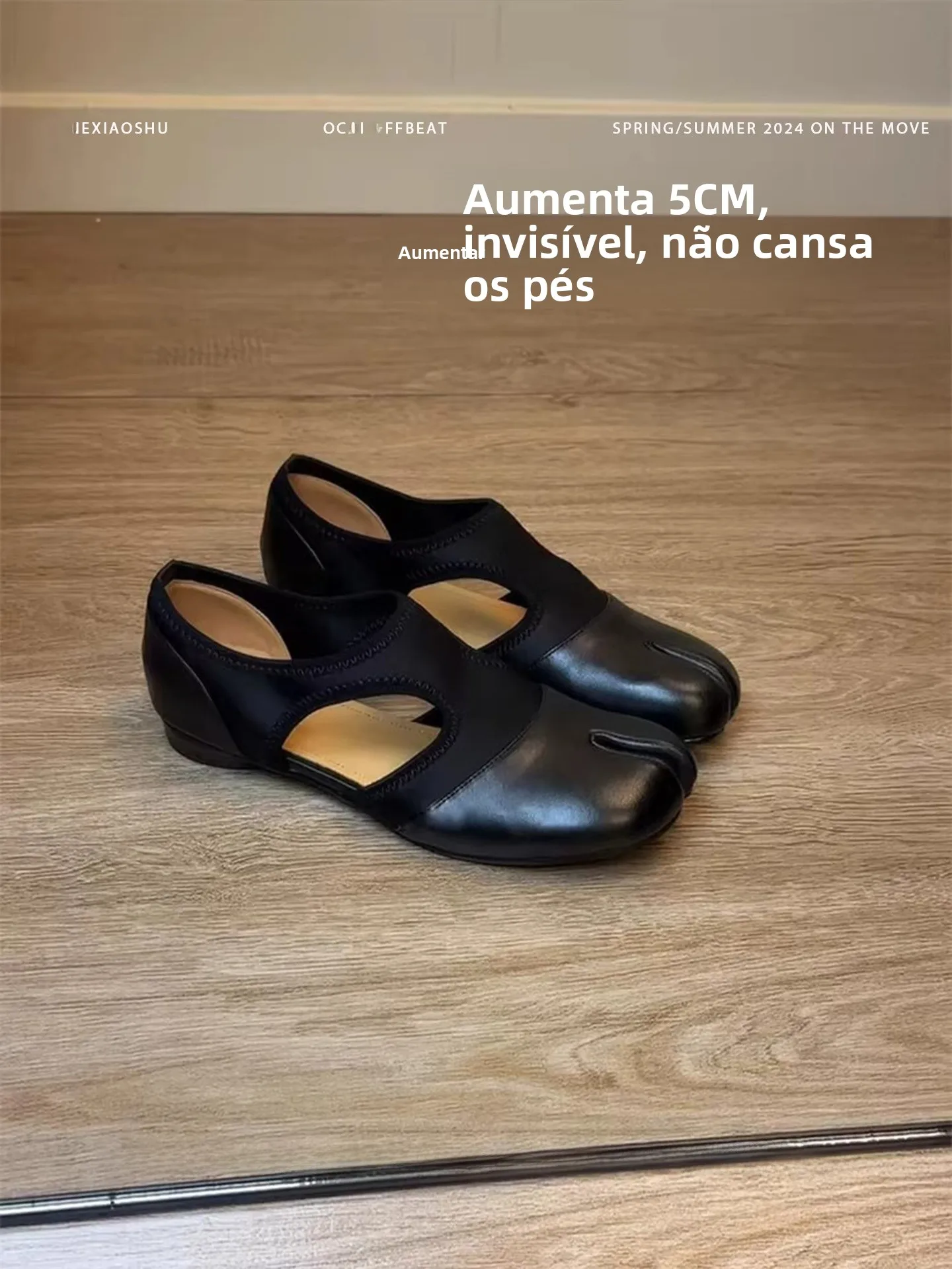 genuine-leather-retro-mary-jane-ballet-flats-women's-casual-versatile-pig-hoof-single-shoes-spring-season-thickened-rubber-sole