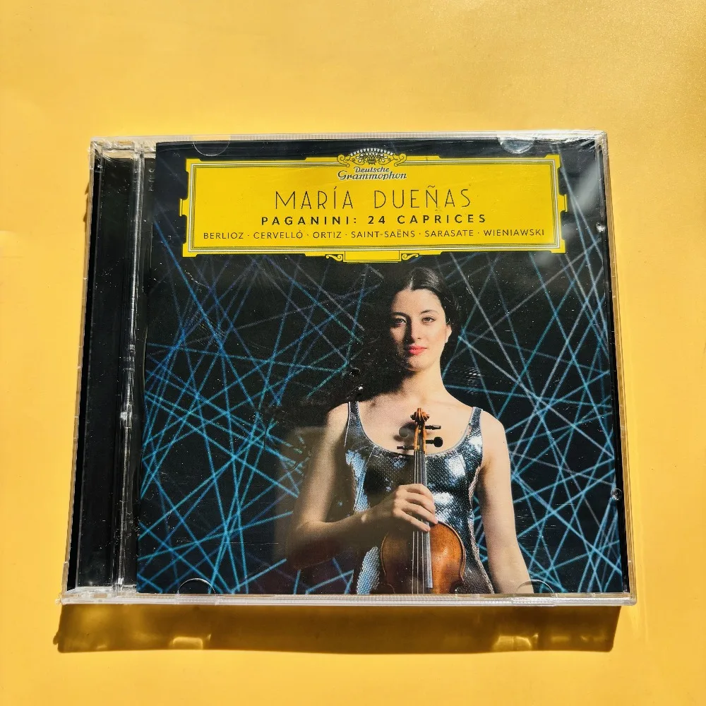 

Альбом CD Марии Дуэны | Паганини: 24 капризы, полное собрание | Двухдисковый классический комплект для прослушивания на Hi-Fi: шедевры для скрипки
