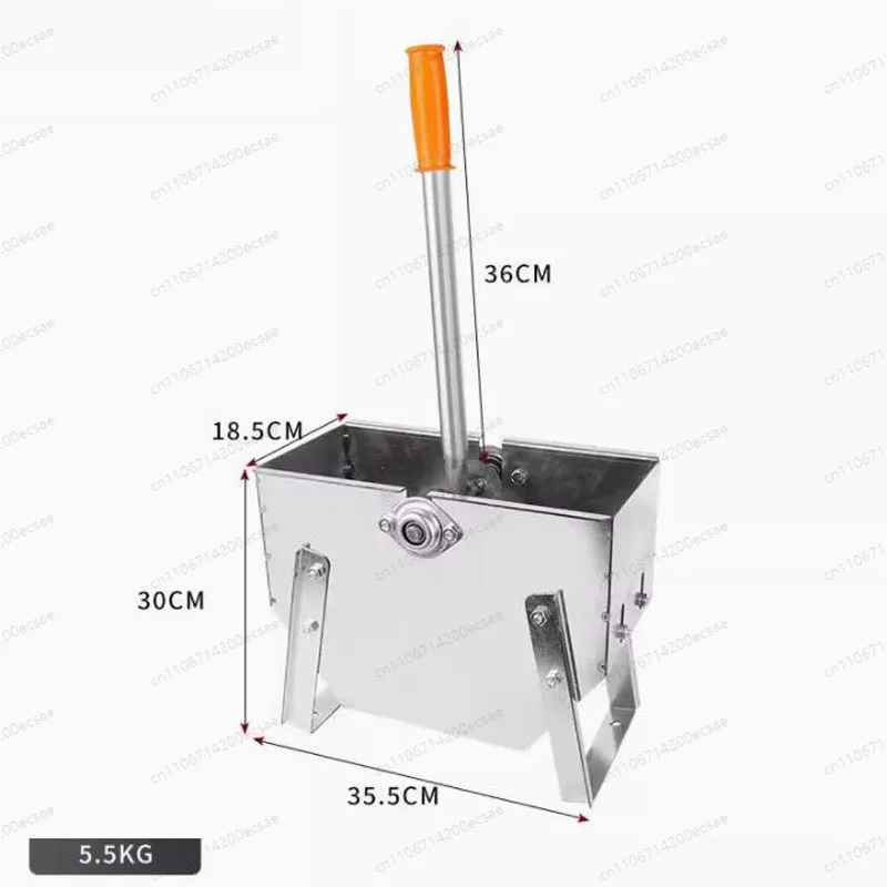 Effective shelling tool with high shell rupture efficiency and low damage rate, home manual peanut shell machine
