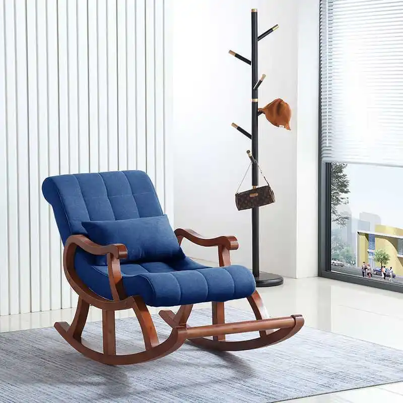 Morden nordic  rocking chair in living room and bedroom Outdoor garden camping armchair