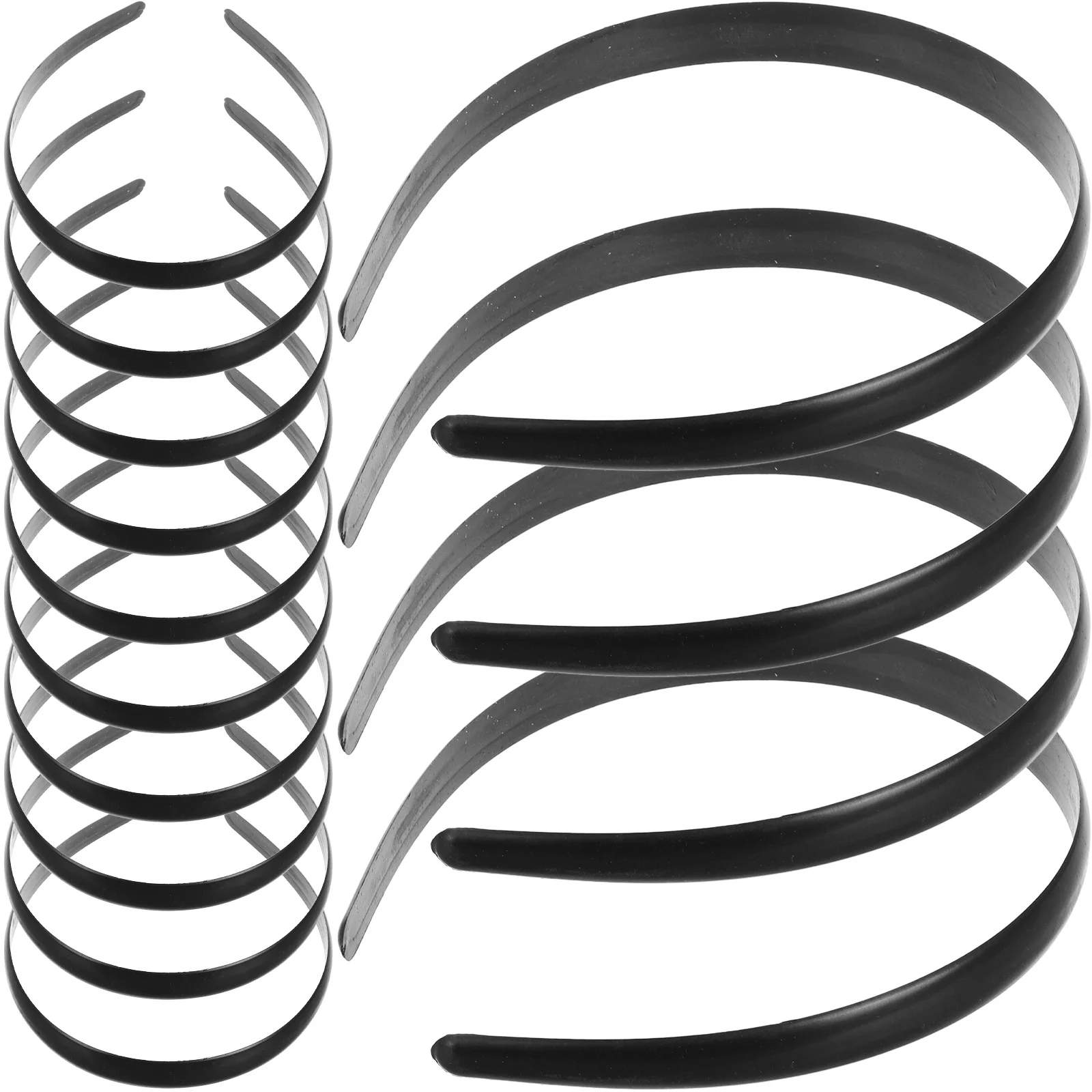 

50 шт., простой пластиковый обруч для волос, шикарный дизайн, прочные повязки на голову для женщин и девочек, аксессуары для волос, праздничная одежда