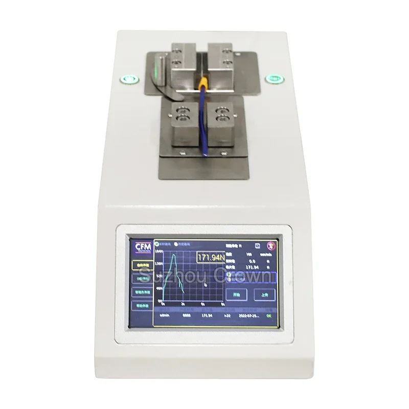 

Automatic terminal crimping force tester 500N wire harness tensile strength force tester