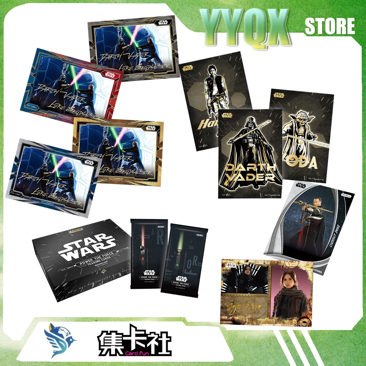 

Card.Fun 2026 NEW Star Wars Anakin Skywalker Luke Skywalker Rey Collection Card Peripheral Animations Cartoons Comics Surprise