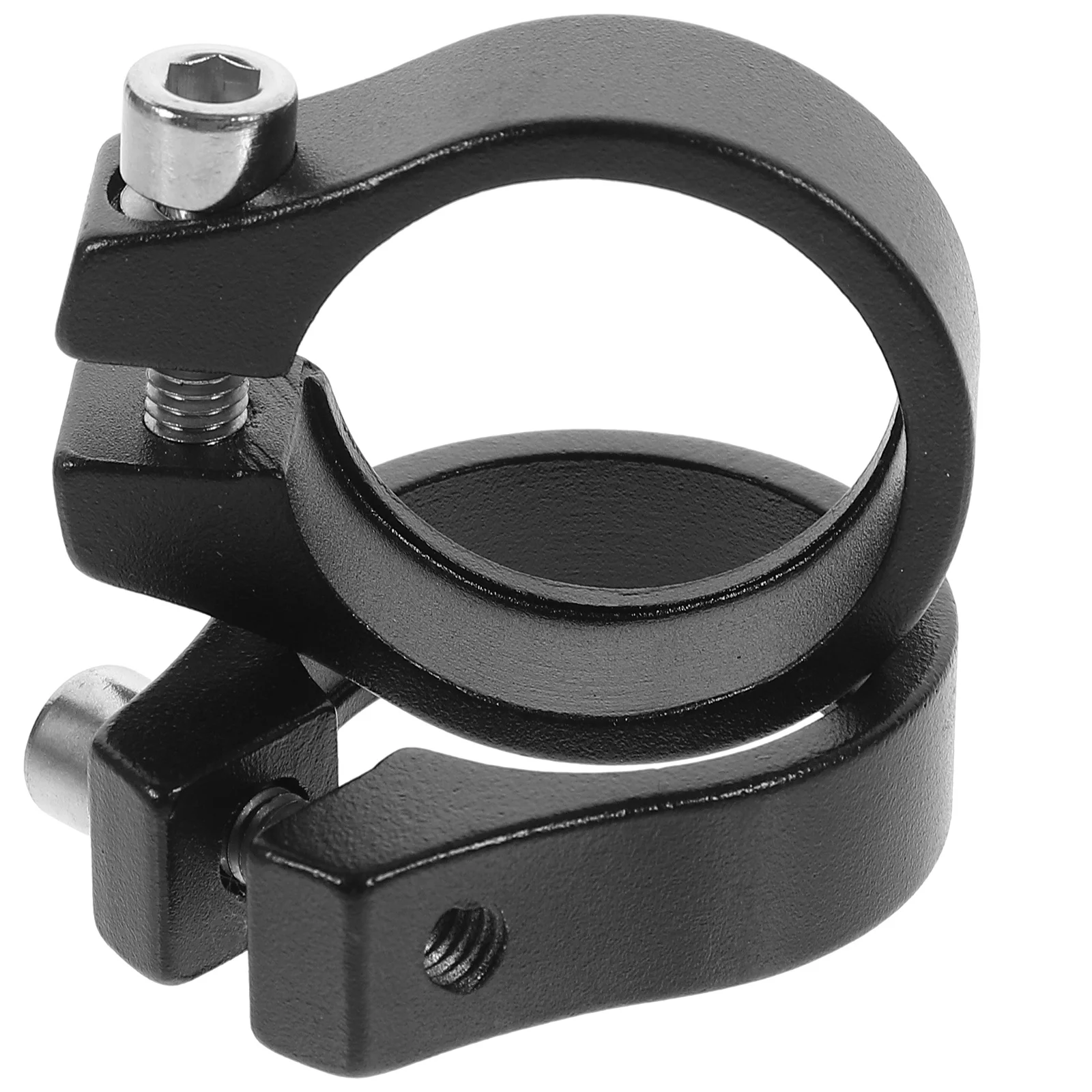 

2Pcs Bike Seatpost Clamp Aluminium Alloy Durable Seat Tube Clamp for Bike Accessories Strong Clamping Force Secure Riding