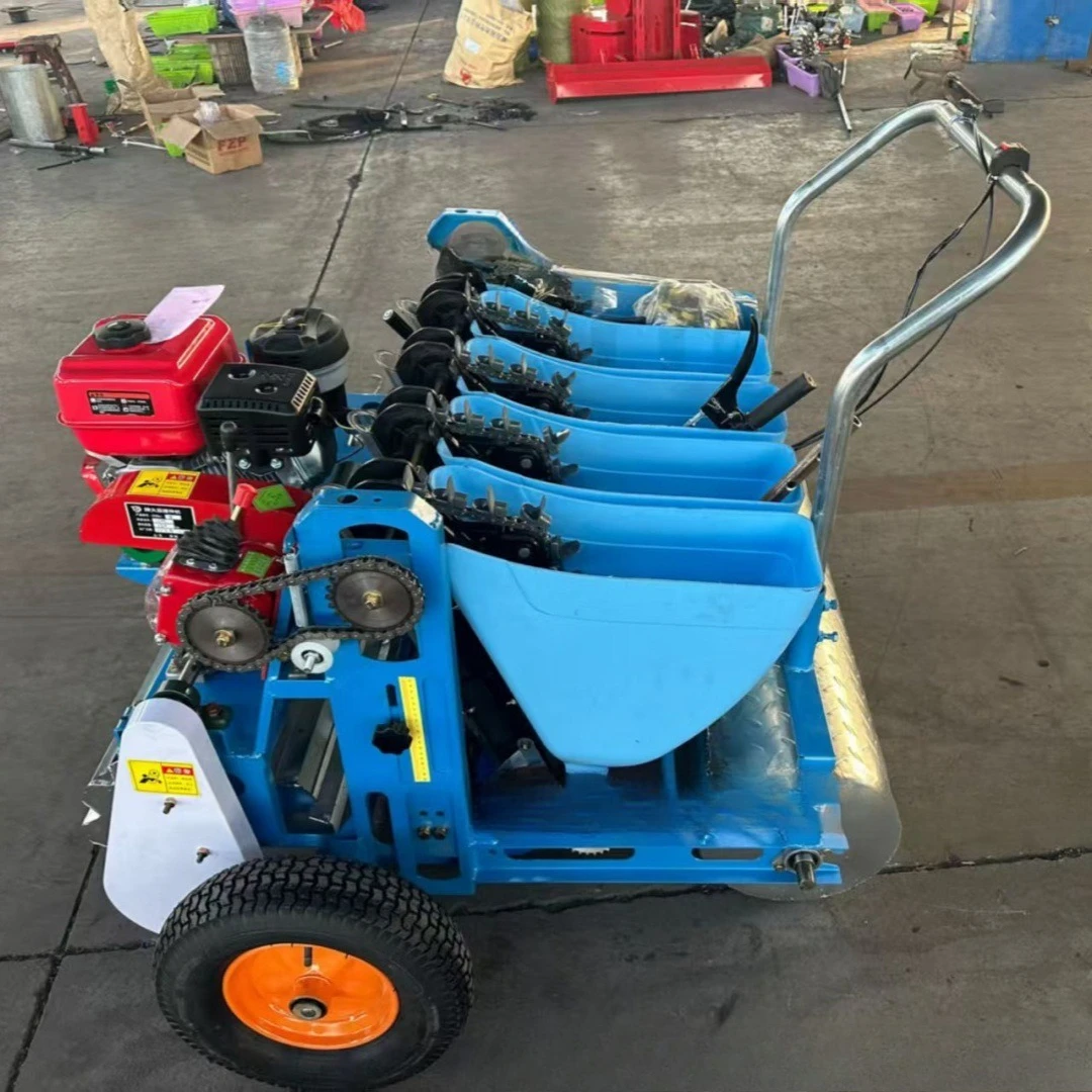 

26 self-powered garlic planters, self-propelled 5-line garlic planters, row spacing of 20 cm