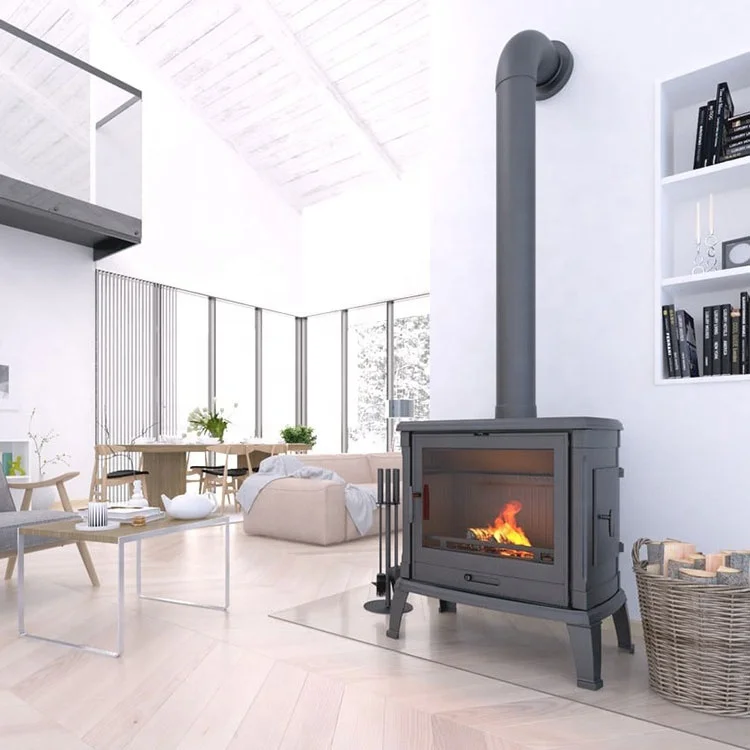 YYHC-2023 Wholesale Freestanding Top Quality High Heating Good Performance Wood Burning Fireplaces Stove Supplier