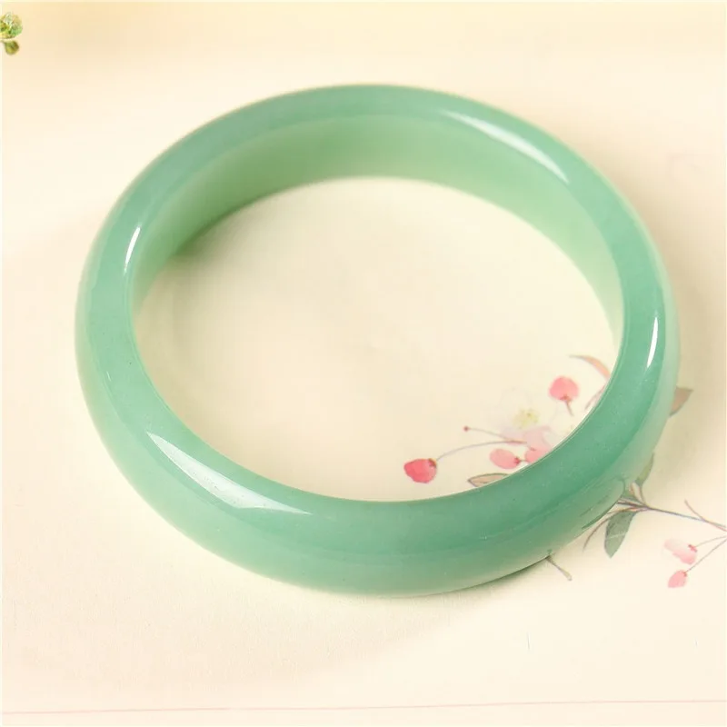

Aventurine Bracelet India Jadeite Jade Bracelet Full of Green Ice Jade Jade Bracelet