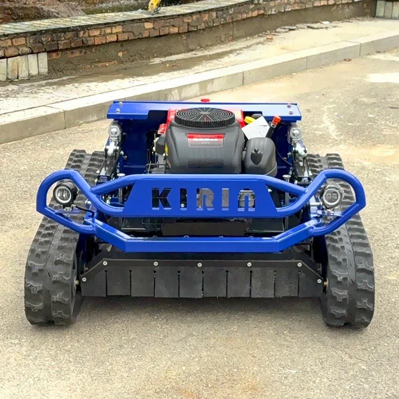 Robot cortacésped con Control remoto de alta potencia, todo terreno, personalizado, 800mm, alta calidad, estándar de emisión Euro 5