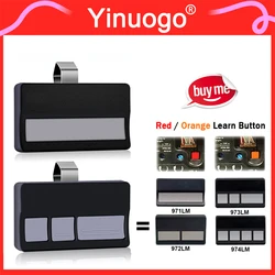 Special offer / For 971LM 973LM 972LM 974LM Garage Door Opener 390MHz 950CB 953CB 956CB Work With Red / Orange Learn Button