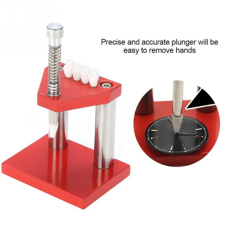 Watch Hand Plunger Puller Set Watch Parts Needle Press Loader Watchmaker Repair Tools Accessories Anti Static