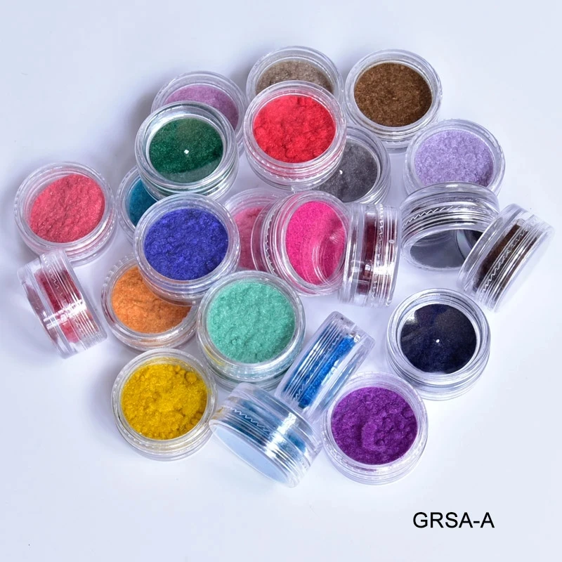 24 Kleuren/Set Nagel Fluwelen Massaal Stof Poeder Nagel Glitter Decoratie Tips Polish Pigment Voor Nagels DIY Manicure Fluwelen Poeder