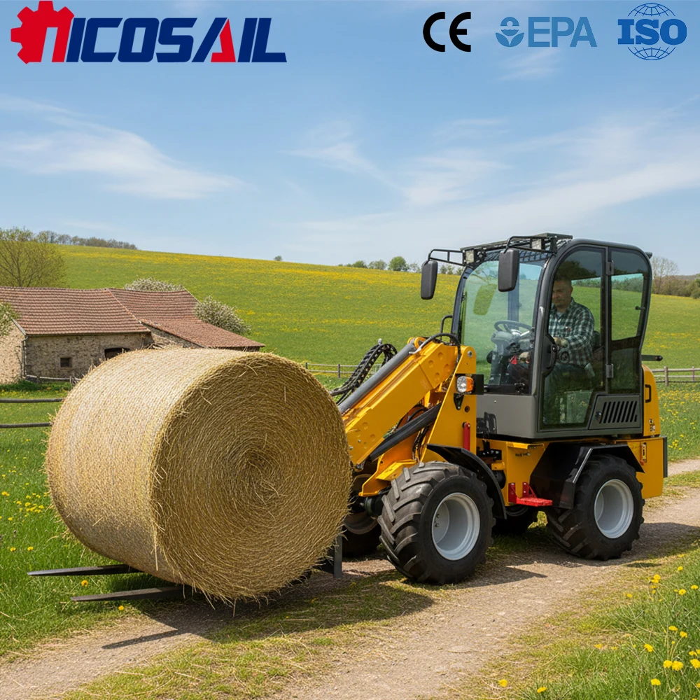 

ZL918X Small Telescopic Boom Loader CE Approved Euro 5 Strong Power Flexible for Narrow Space Site