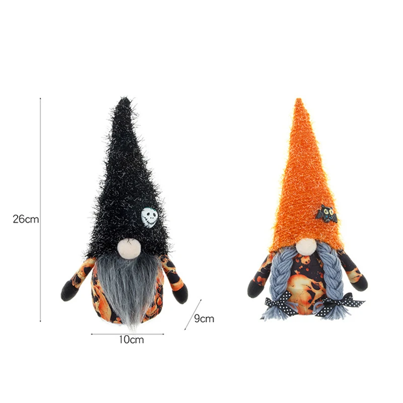 LED Luminous Gnome Faceless Elf Doll, Plush Toy, Christmas Tree Hanging Decorations for Home