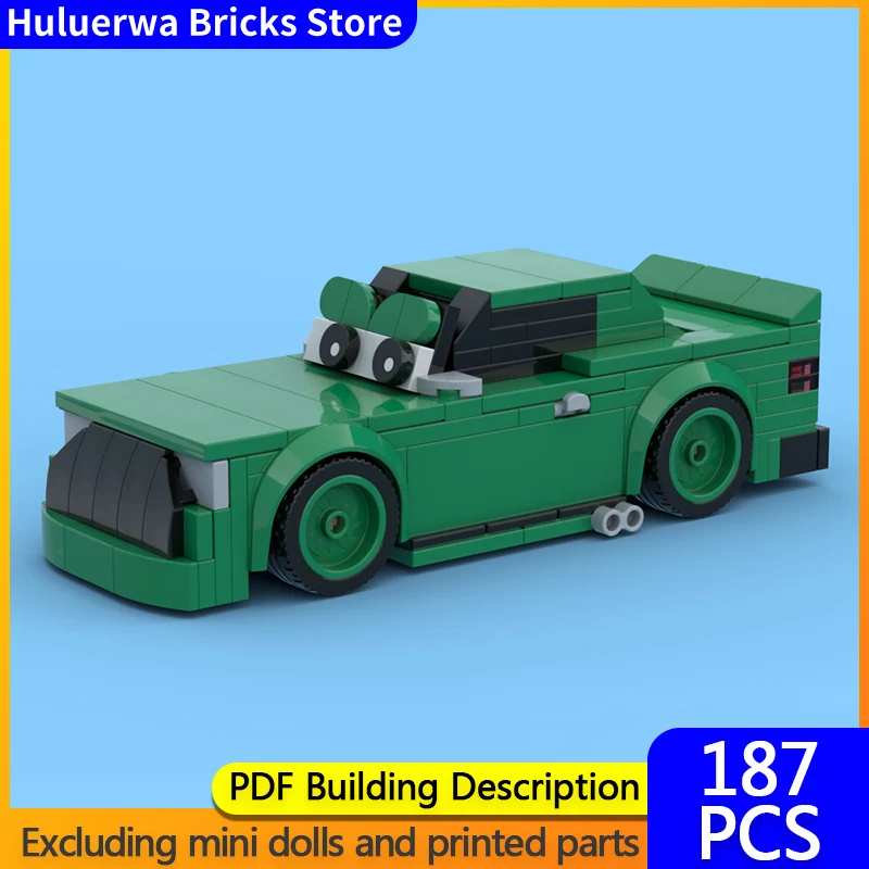 

Speed Hypercar Model MOC Building Bricks Popular Anime Autobots Modular Technology Gifts Holiday Assemble Children Toys Suit