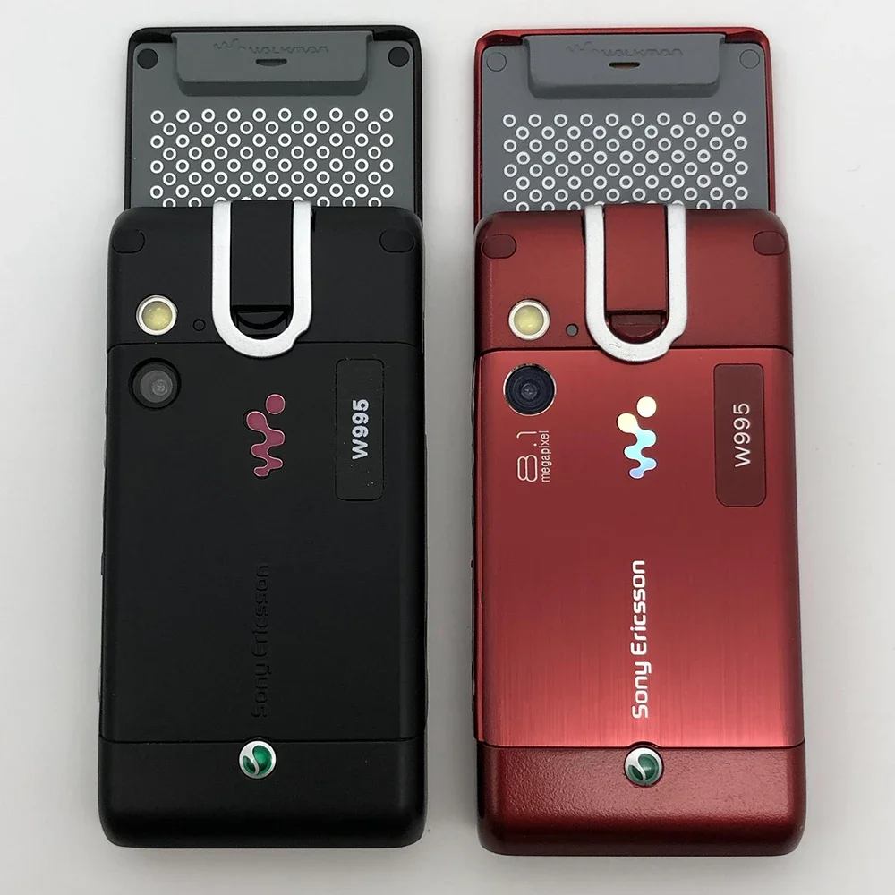 هاتف Sony Ericsson W995 Walkman Music غير مقفول، كاميرا 8.1 ميجابكسل، WiFi، 3G، راديو FM، بلوتوث
