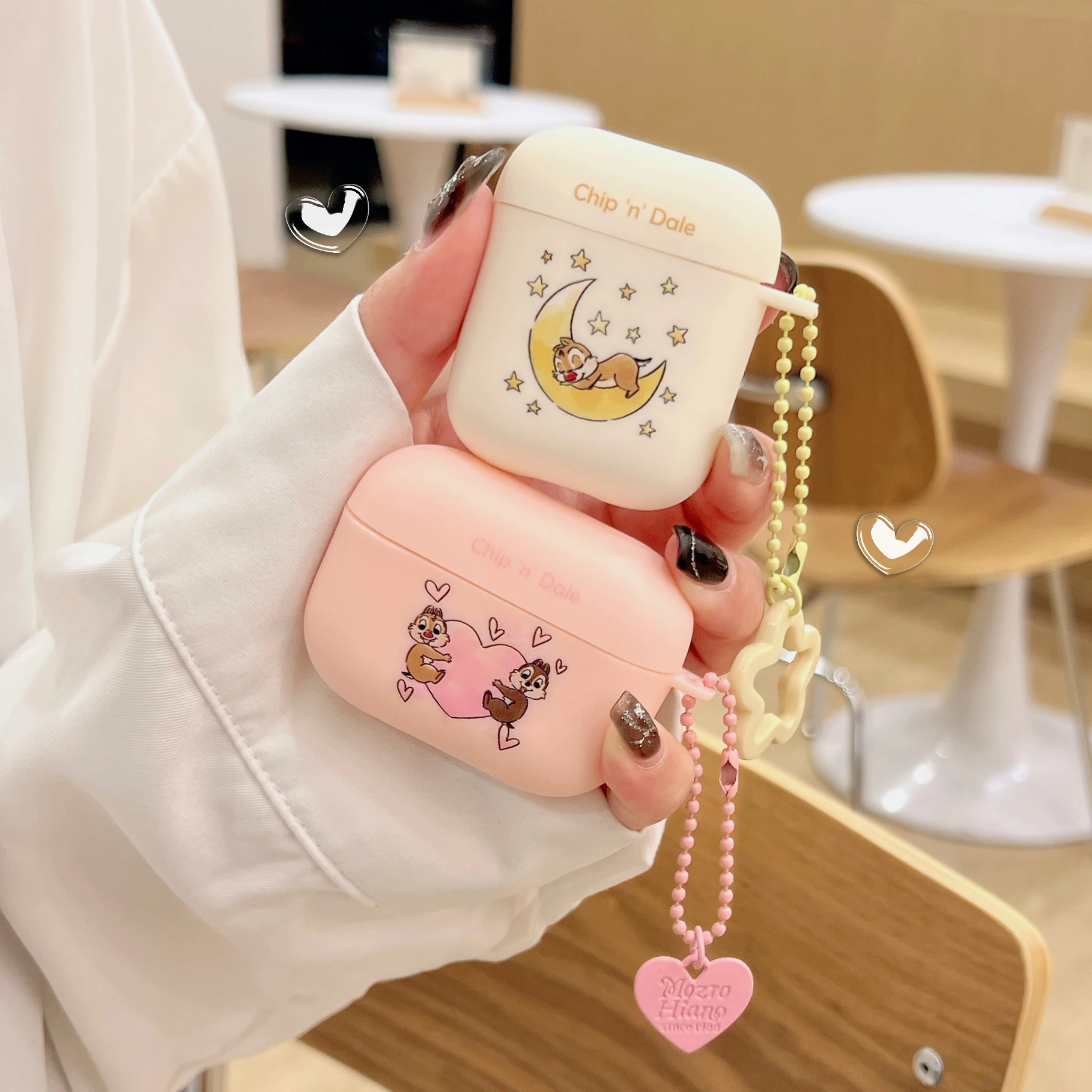 

Disney Chip 'n' Dale Squirrel Soft TPU Case For Airpods Pro 3 Silicone Headphone Accessories Box Air Pods 3 Apple Protective 1 2