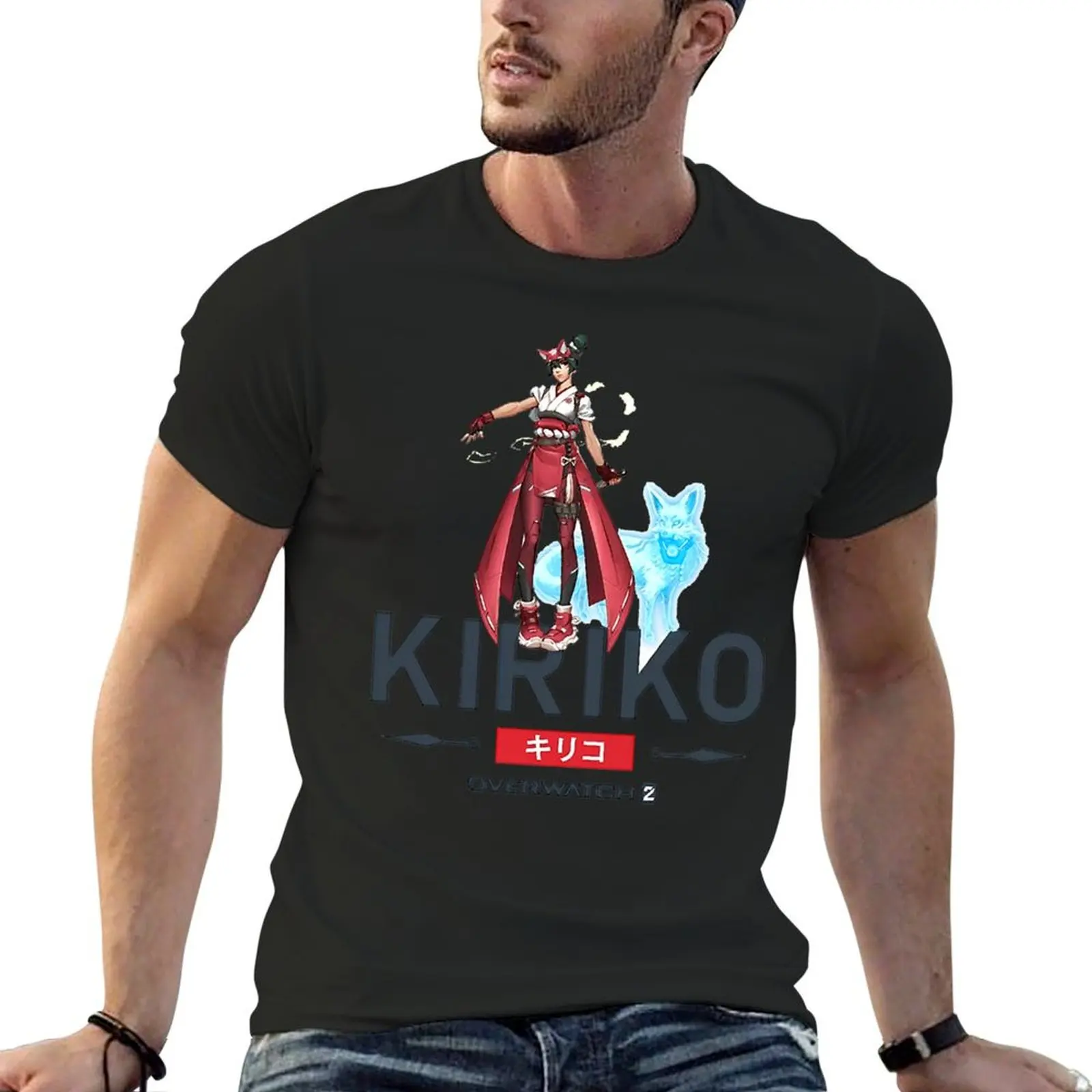 Kiriko a Kiriko T-Shirt man clothes customizeds mens graphic t-shirts